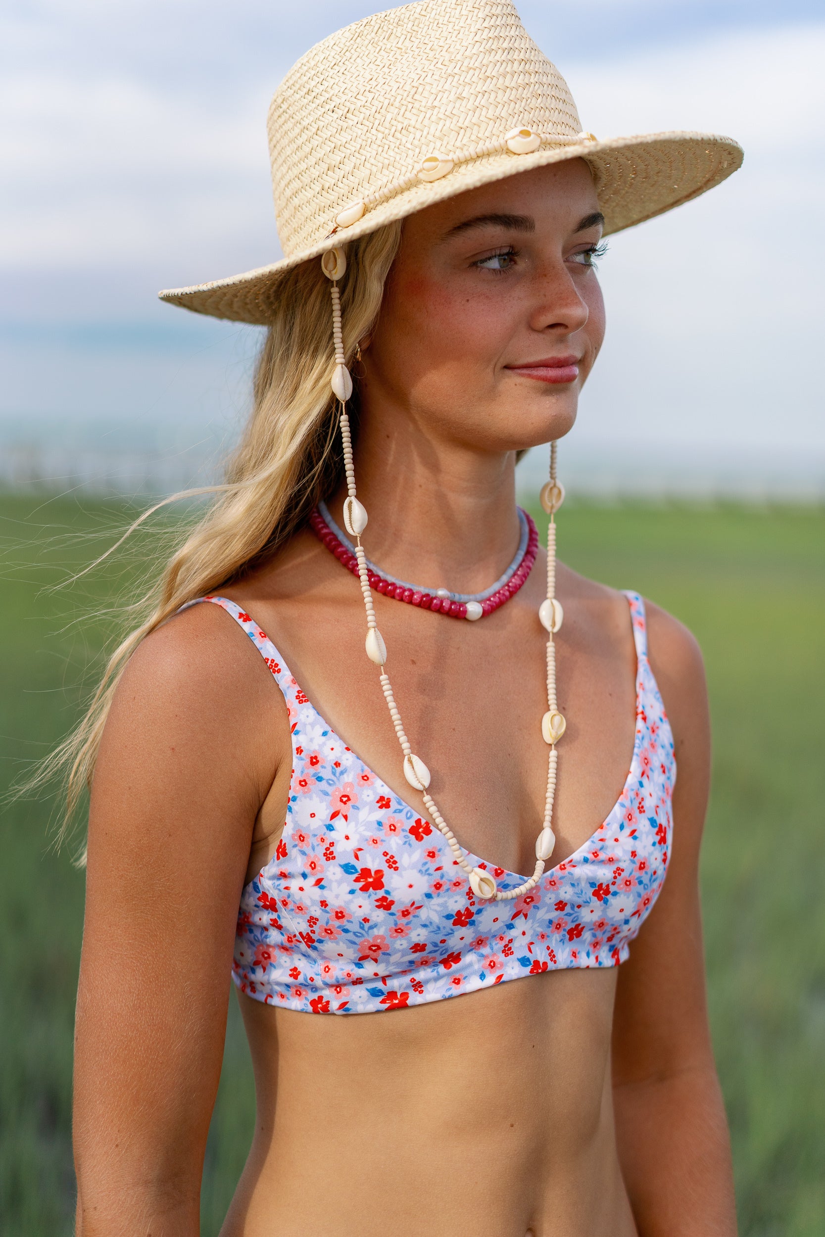 Floral Bikini Top